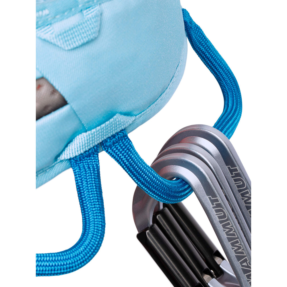 Mammut Ophir fabric and webbing texture highlighting abrasion protection