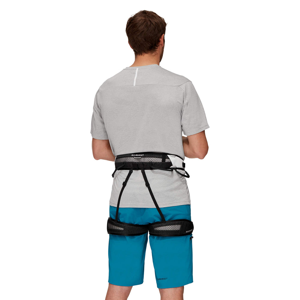 Mammut Ophir 3 gear loops closeup for organized racking benefit