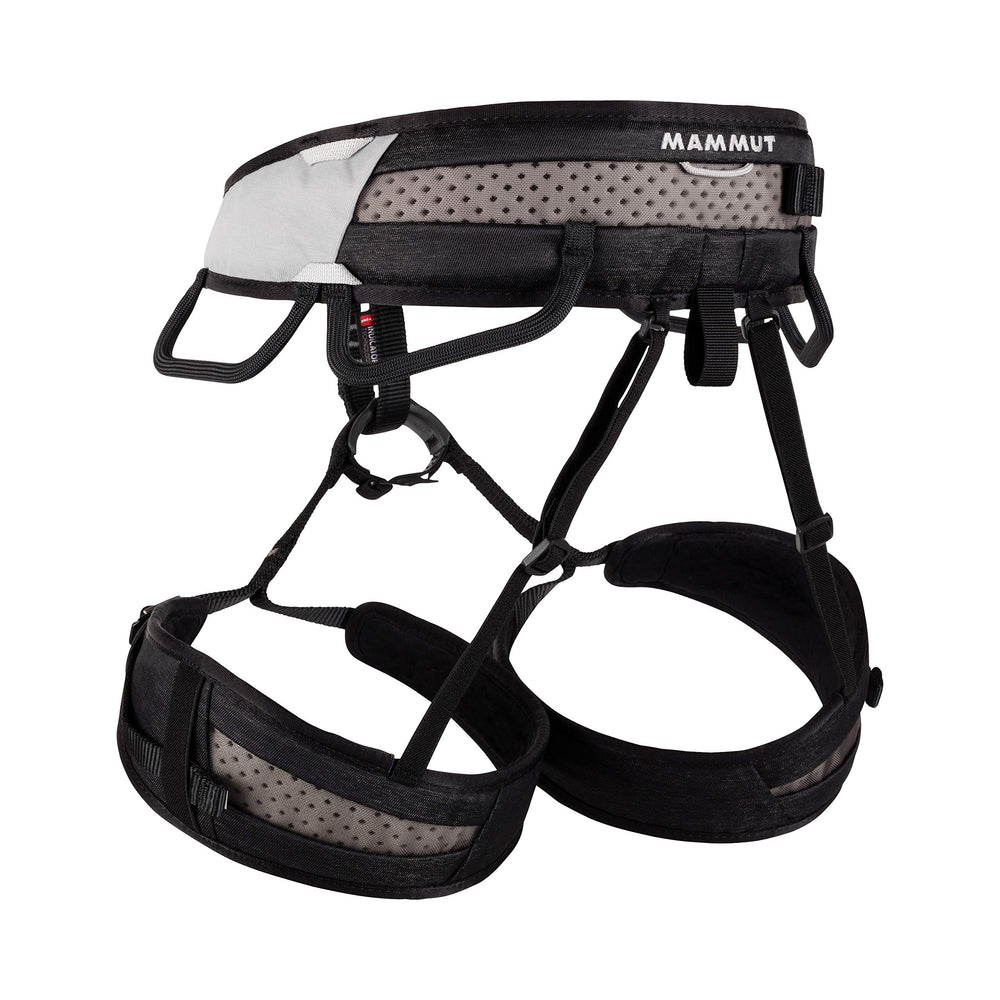 Mammut Ophir 3 side profile highlighting padding and mobility benefit