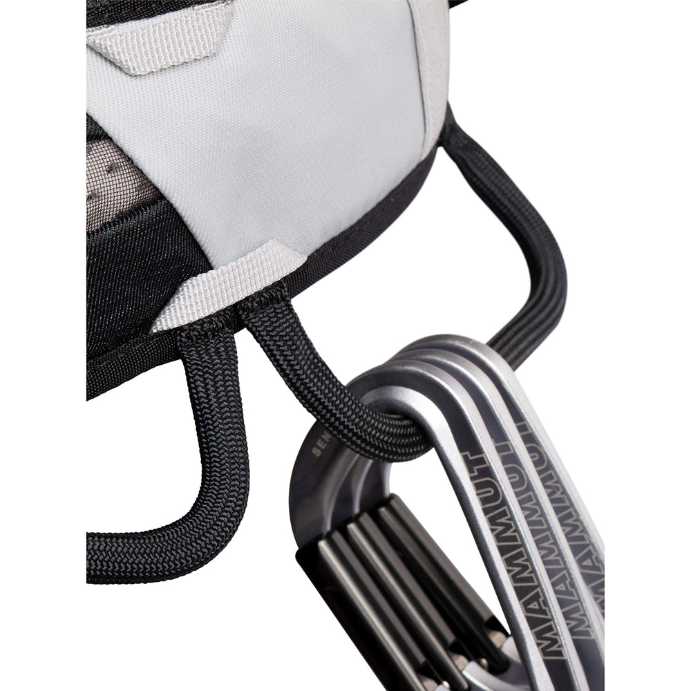 Mammut Ophir 3 Slide Bloc buckles detail for quick adjustments benefit