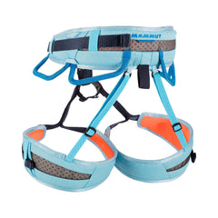 Mammut Ophir Slide Bloc buckle close-up enabling fast secure adjustments