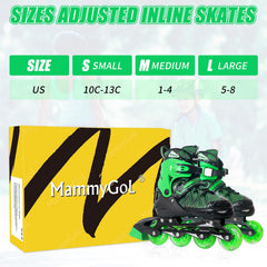 MammyGol size-adjust slider mechanism showing easy tool-free adjustment for growth