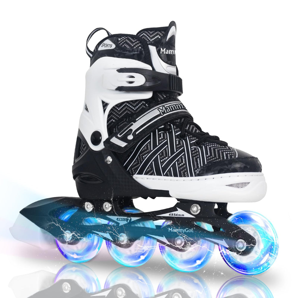 MammyGol front view of full inline skates showing style and fit benefit