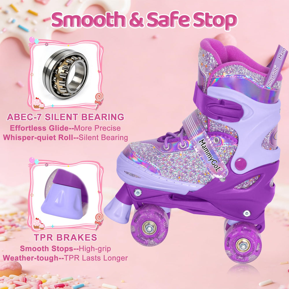 MammyGol size-adjust button showing adjustable fit advantage
