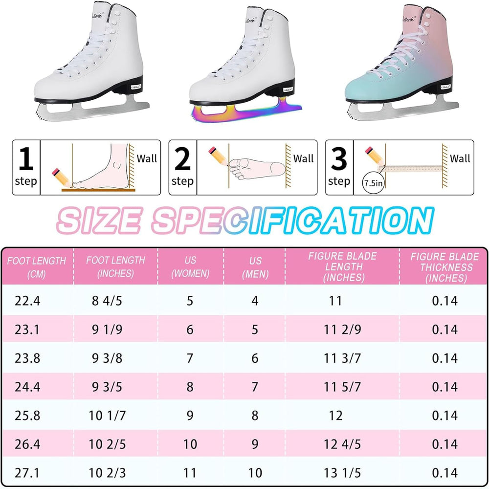 mammygol skate next to ruler size comparison demonstrating accurate fit
