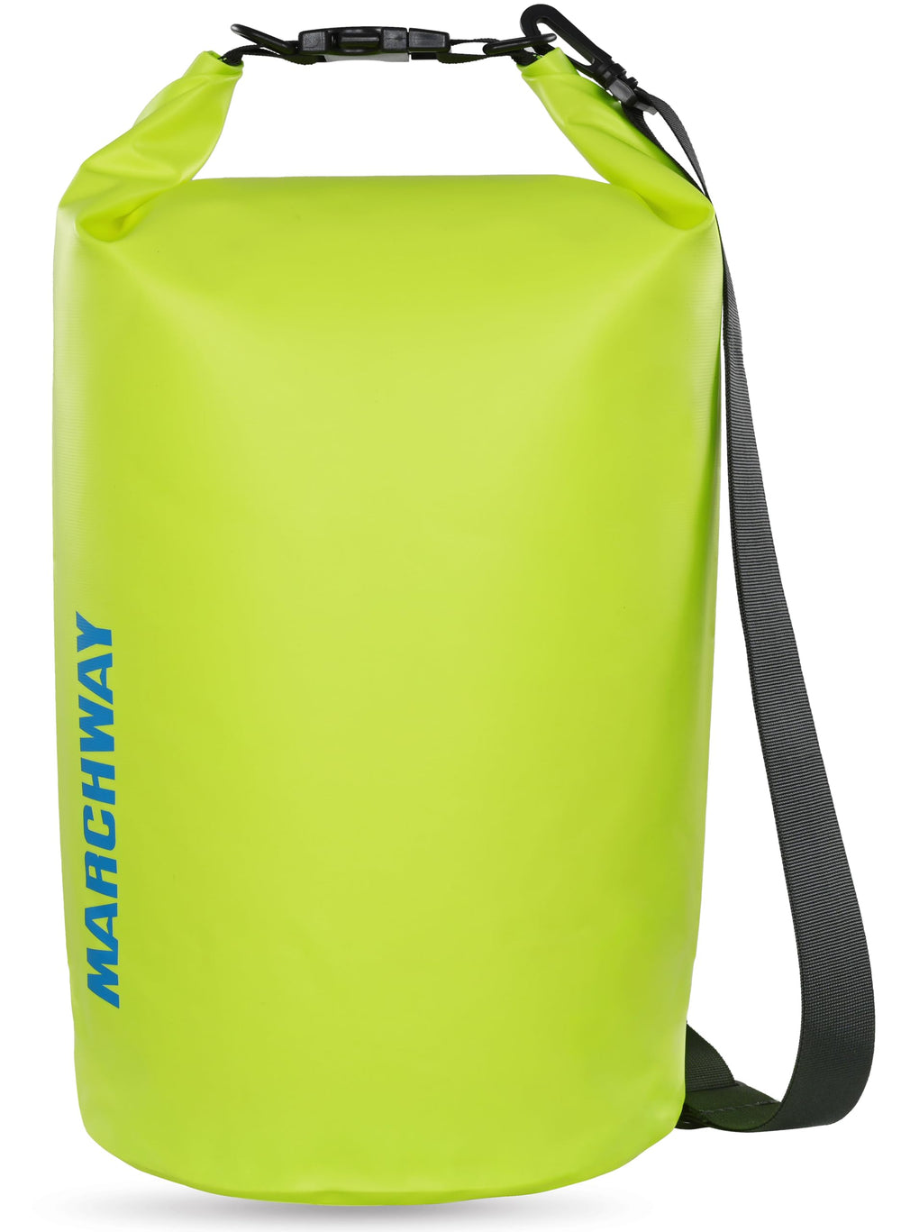 MARCHWAY front view roll-top closed shows secure waterproof protection