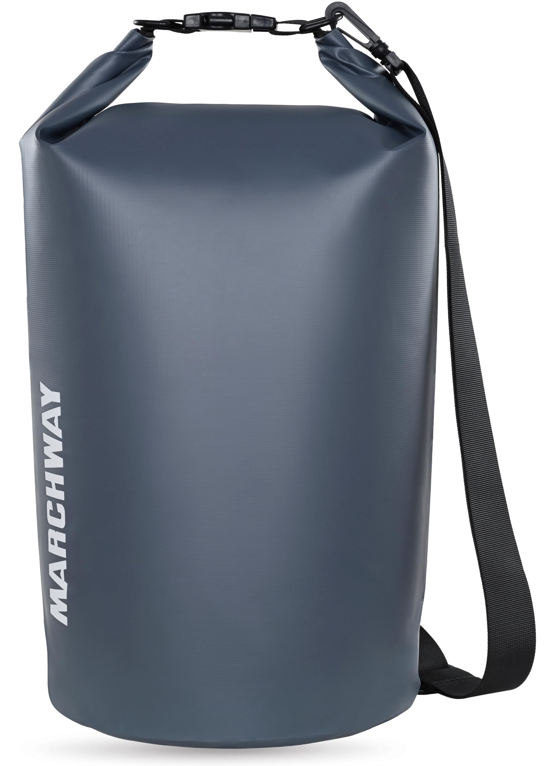 MARCHWAY front view roll-top closed showing waterproof protection