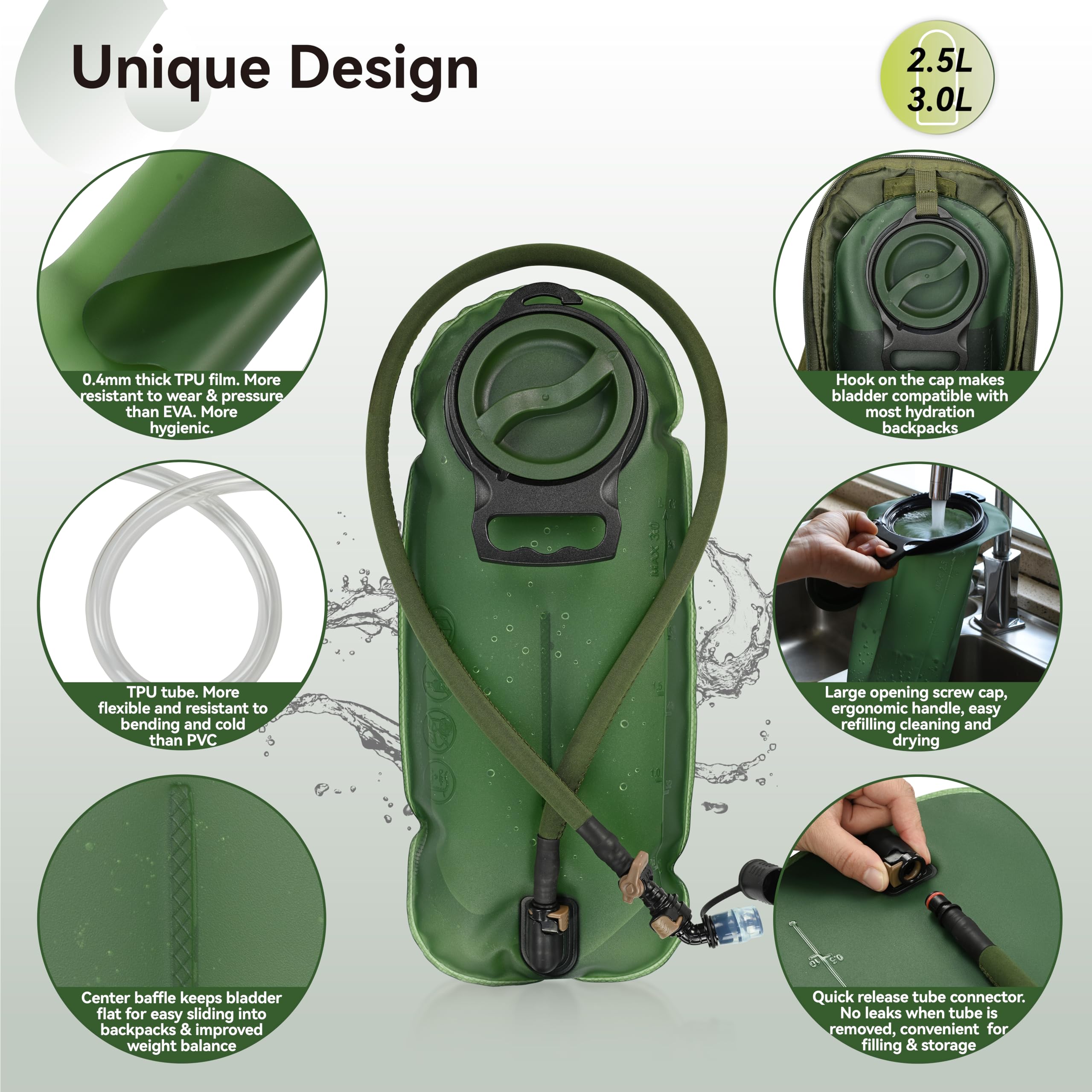 MARCHWAY insulated neoprene-wrapped tube detail preventing freeze and heat soak