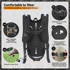 MARCHWAY MOLLE webbing with attached pouches for modular gear expansion
