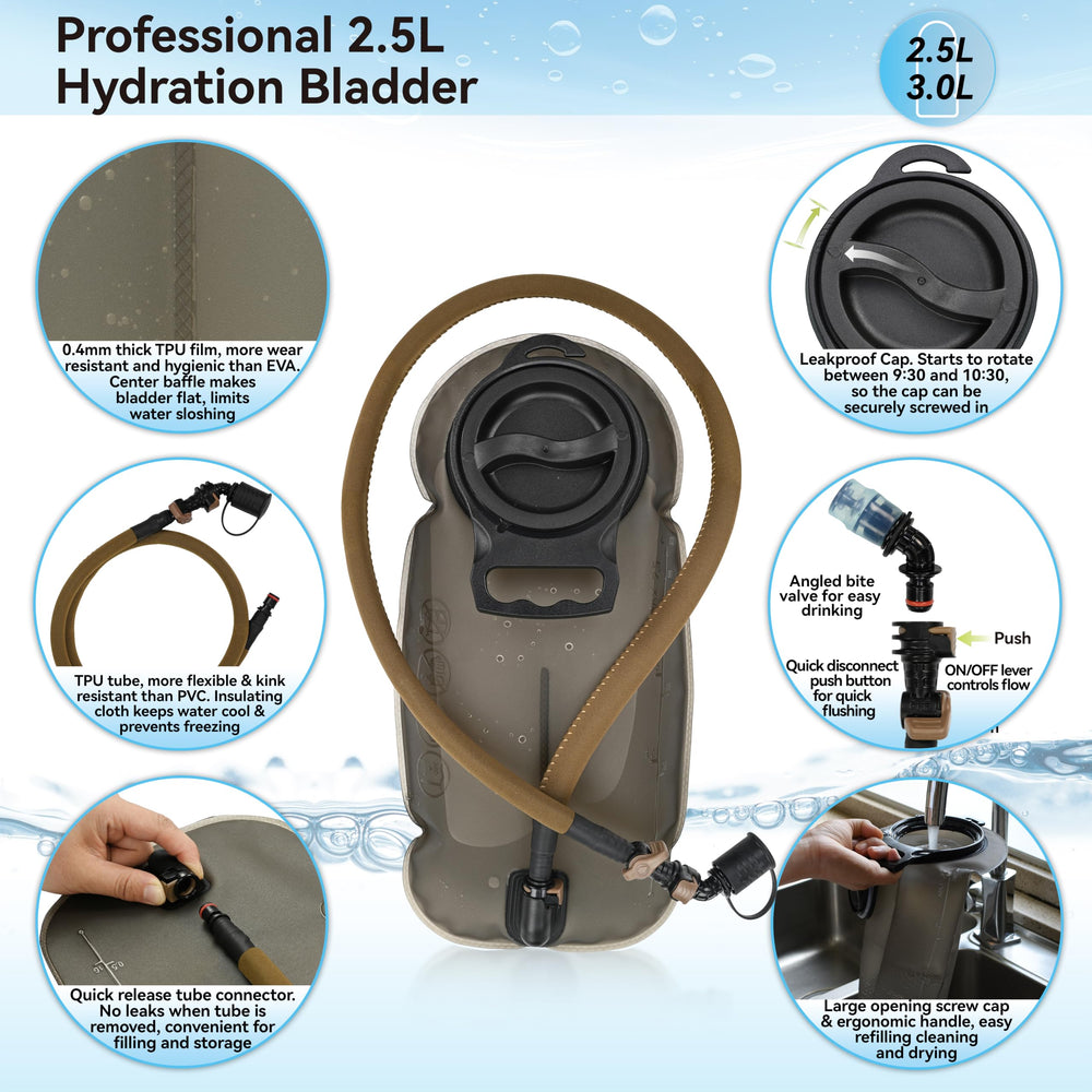 MARCHWAY padded shoulder strap and heavy-duty buckle providing secure fit