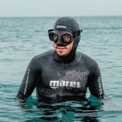 Mares Viper side profile highlighting ergonomic strap and buckle for secure fit