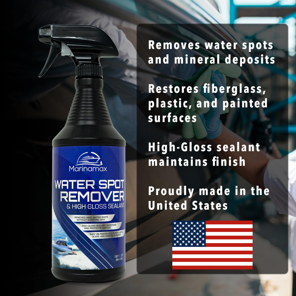 Marinamax on an automotive finish displaying improved shine and minimized fine scratches