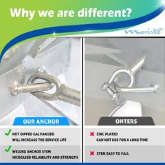 MARINE SYSTEM rope and #316 thimble detail showing chafe protection and strength