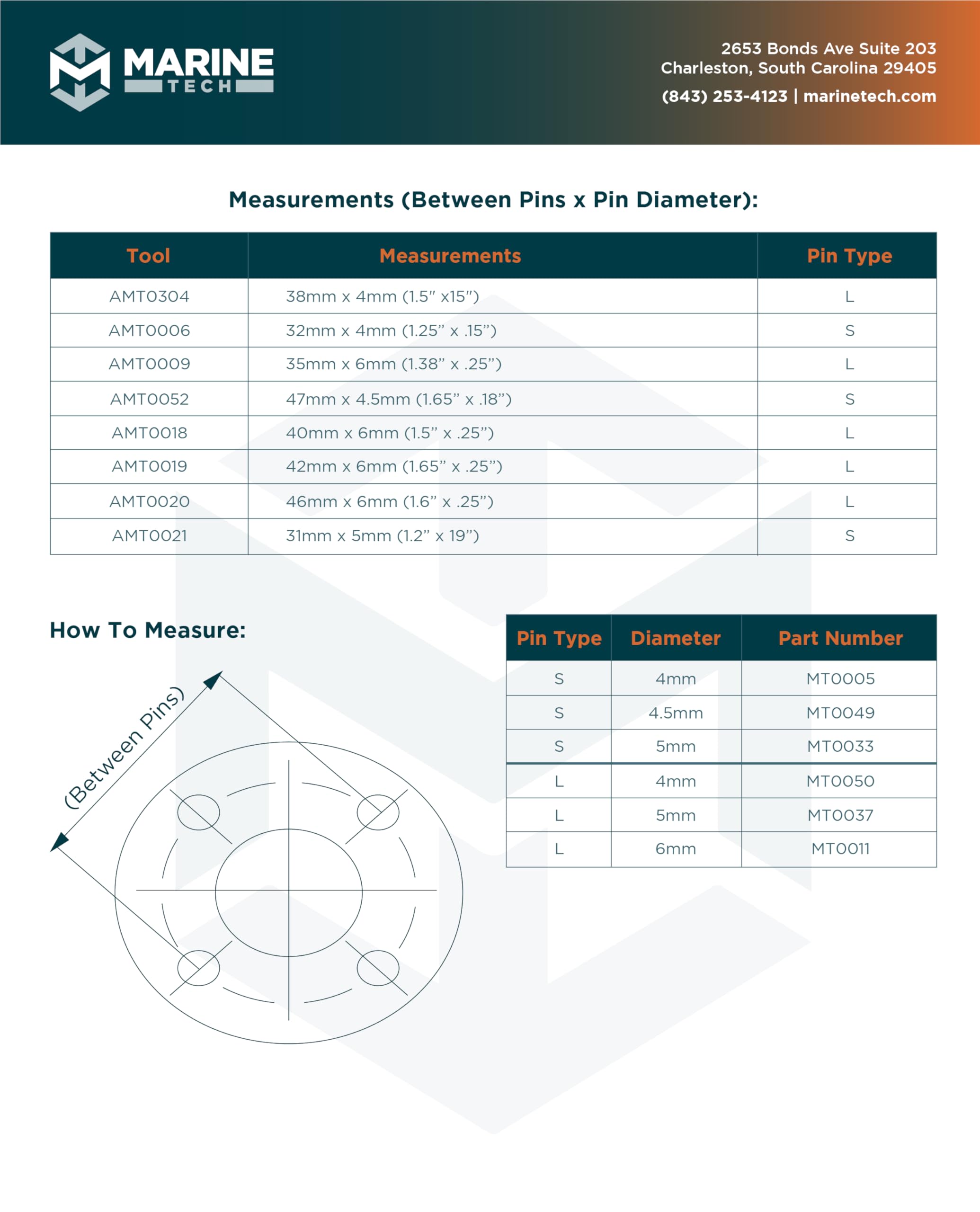 M Marine Tech Tools label showing fit list for Yamaha and SeaStar compatibility benefits