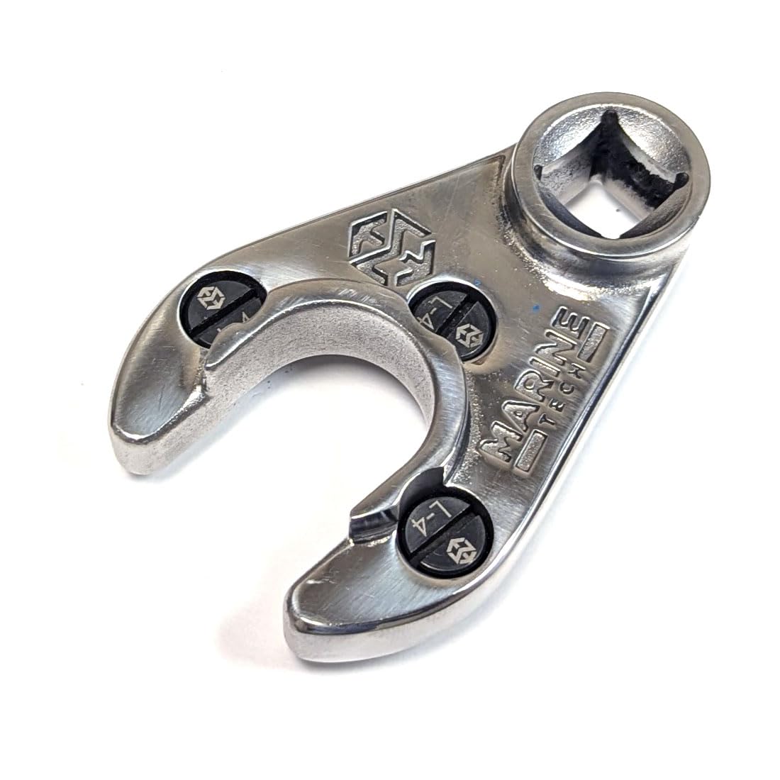 M Marine Tech Tools front view of AMT0304 showing robust stainless body and 1/2" drive