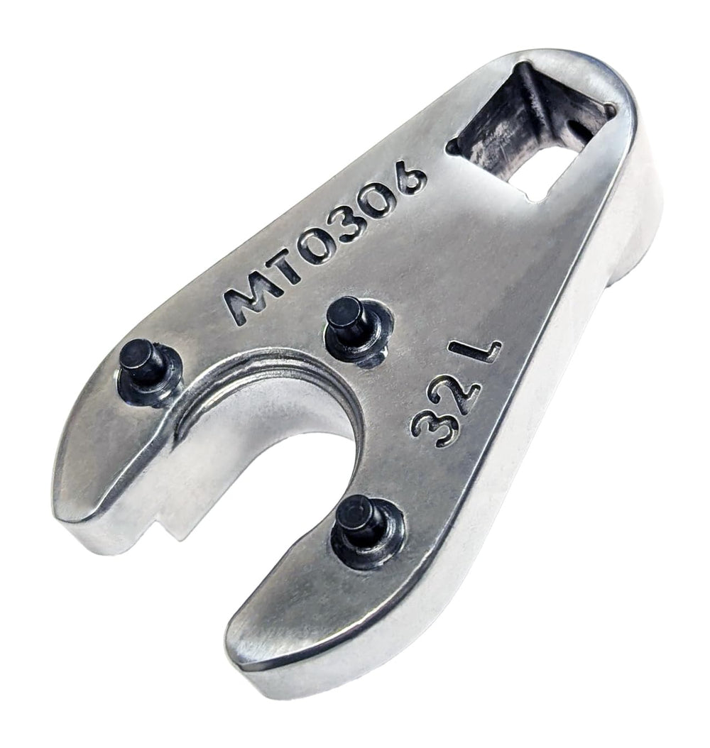 M Marine Tech Tools sleeve assembly demonstration beside wrench, illustrating lock-in stability
