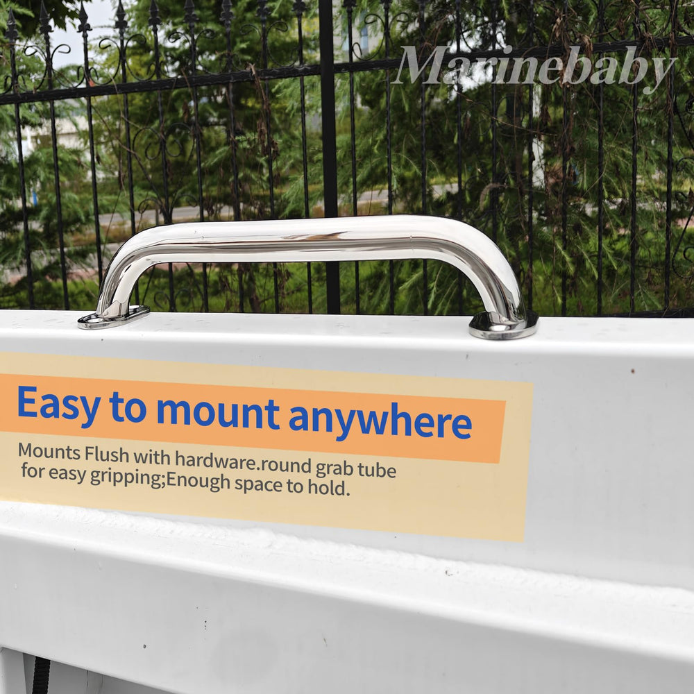 Marinebaby installed in bathroom offering discreet support and safety benefit