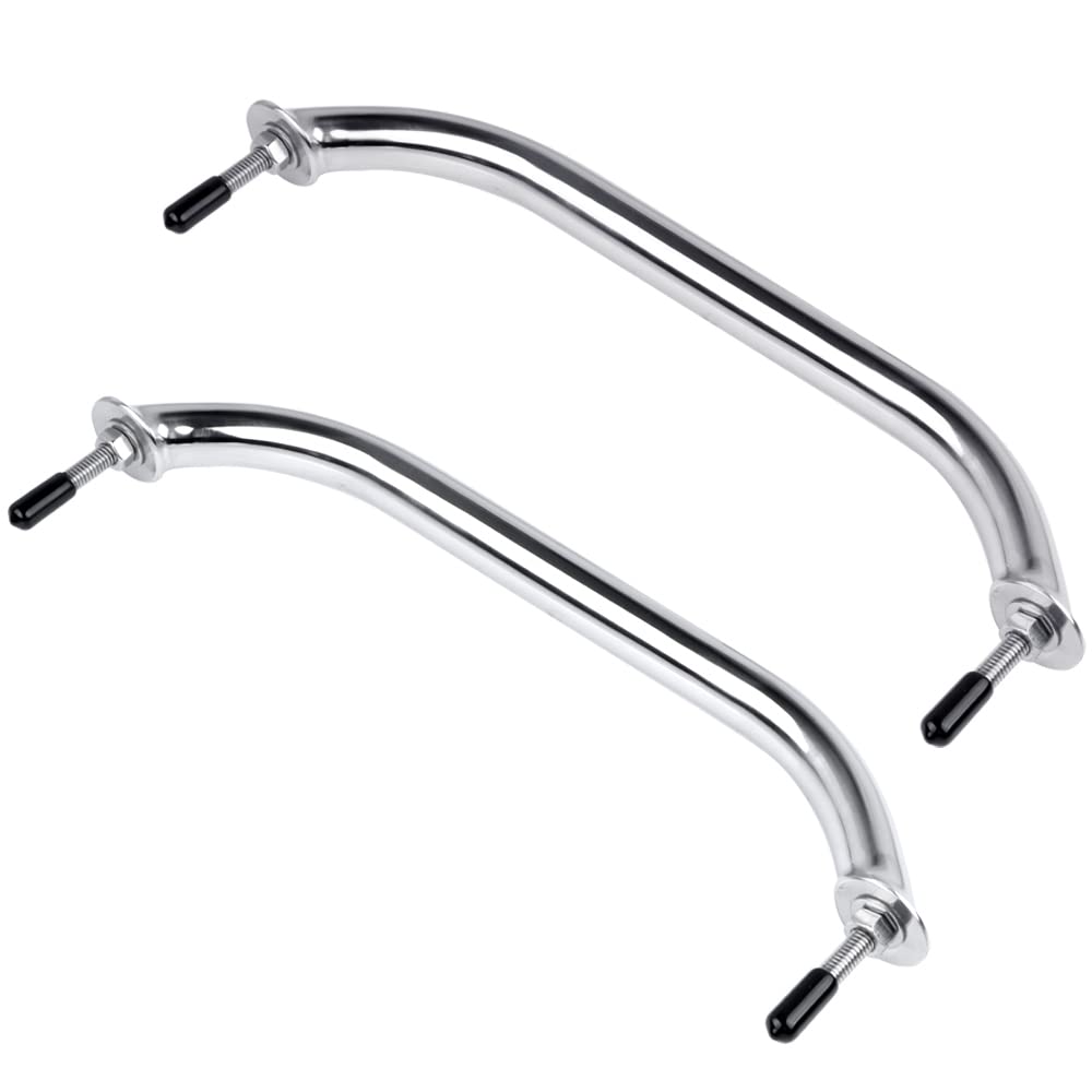 Marinebaby front view polished handrail showing sleek finish and secure grip
