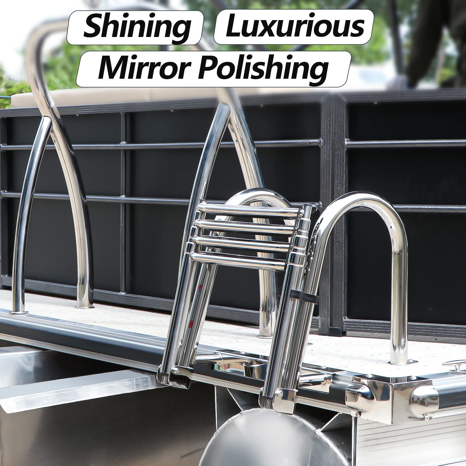 Marinebaby handrail detail demonstrating comfortable grip and support