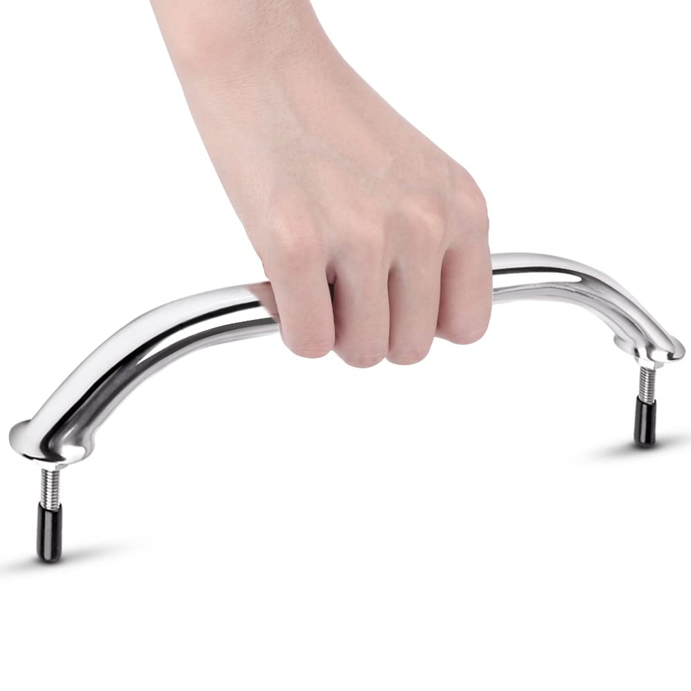 Marinebaby handrail with included hardware showing ready-to-install kit