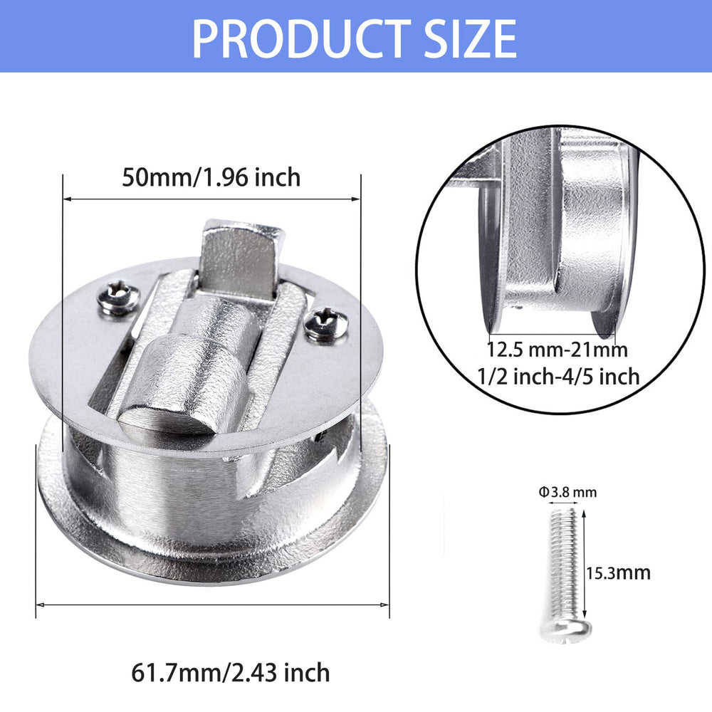 Marinebaby side profile displaying recessed fit and minimal deck interference advantage
