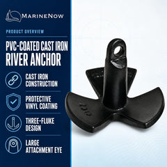 MarineNow anchor bottom detail illustrating multi-bottom grip for better holding