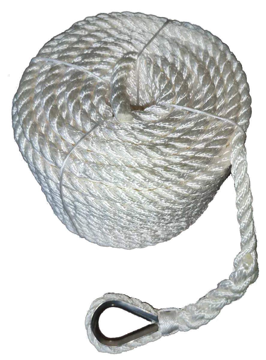 MarineNow anchor deployed from small fishing boat demonstrating ready-to-use reliability