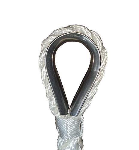 MarineNow anchor beside ruler showing 18.5 inch height for compact storage