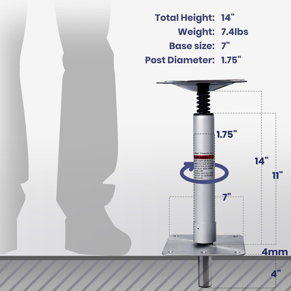marinexplore baseplate showing 5x5 bolt pattern for easy compatibility