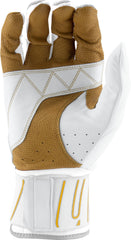 Marucci Blacksmith goatskin palm close-up showing grip texture and wear resistance benefit