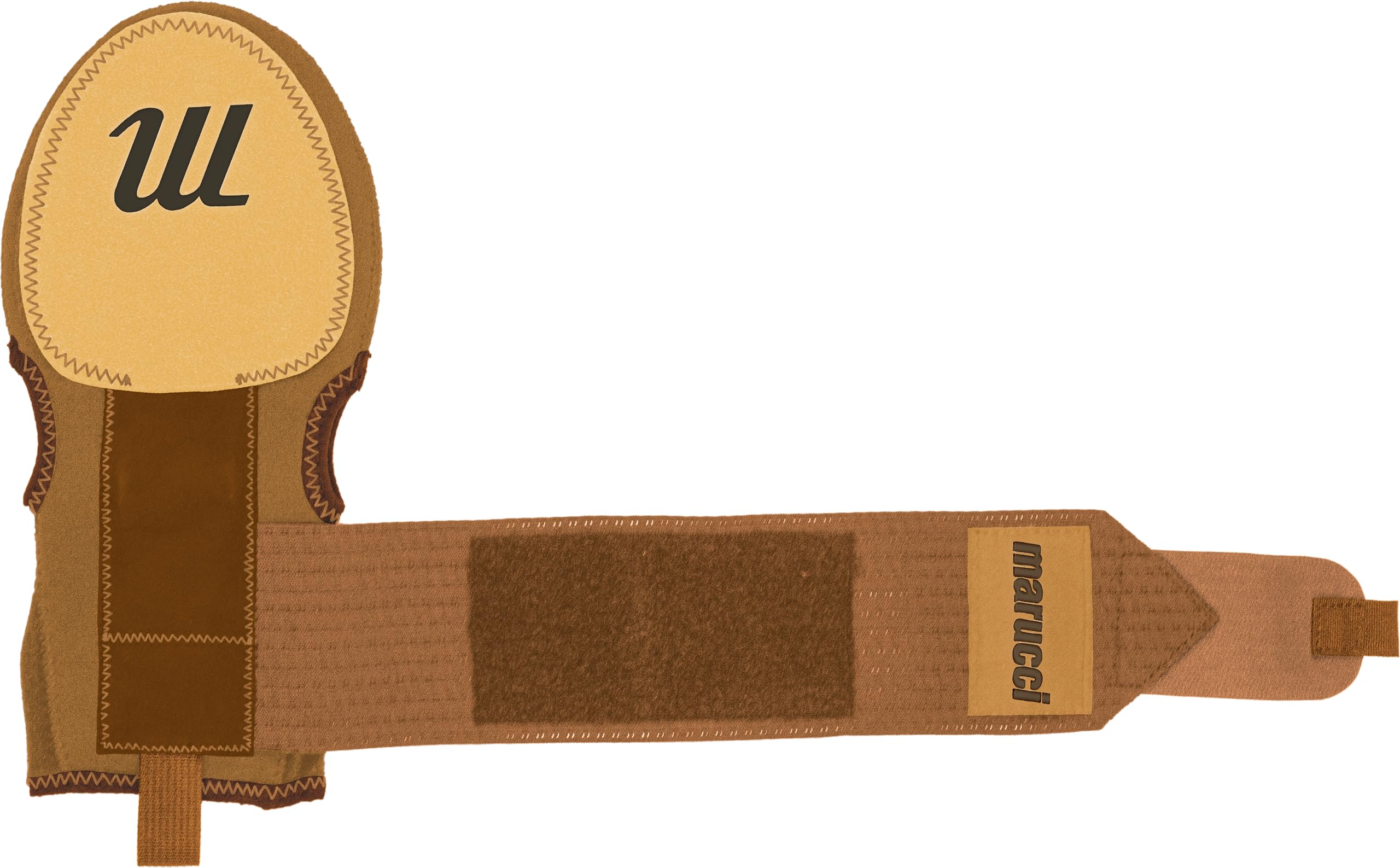 Marucci sliding mitt in use during base slide demonstrating hand protection and confidence
