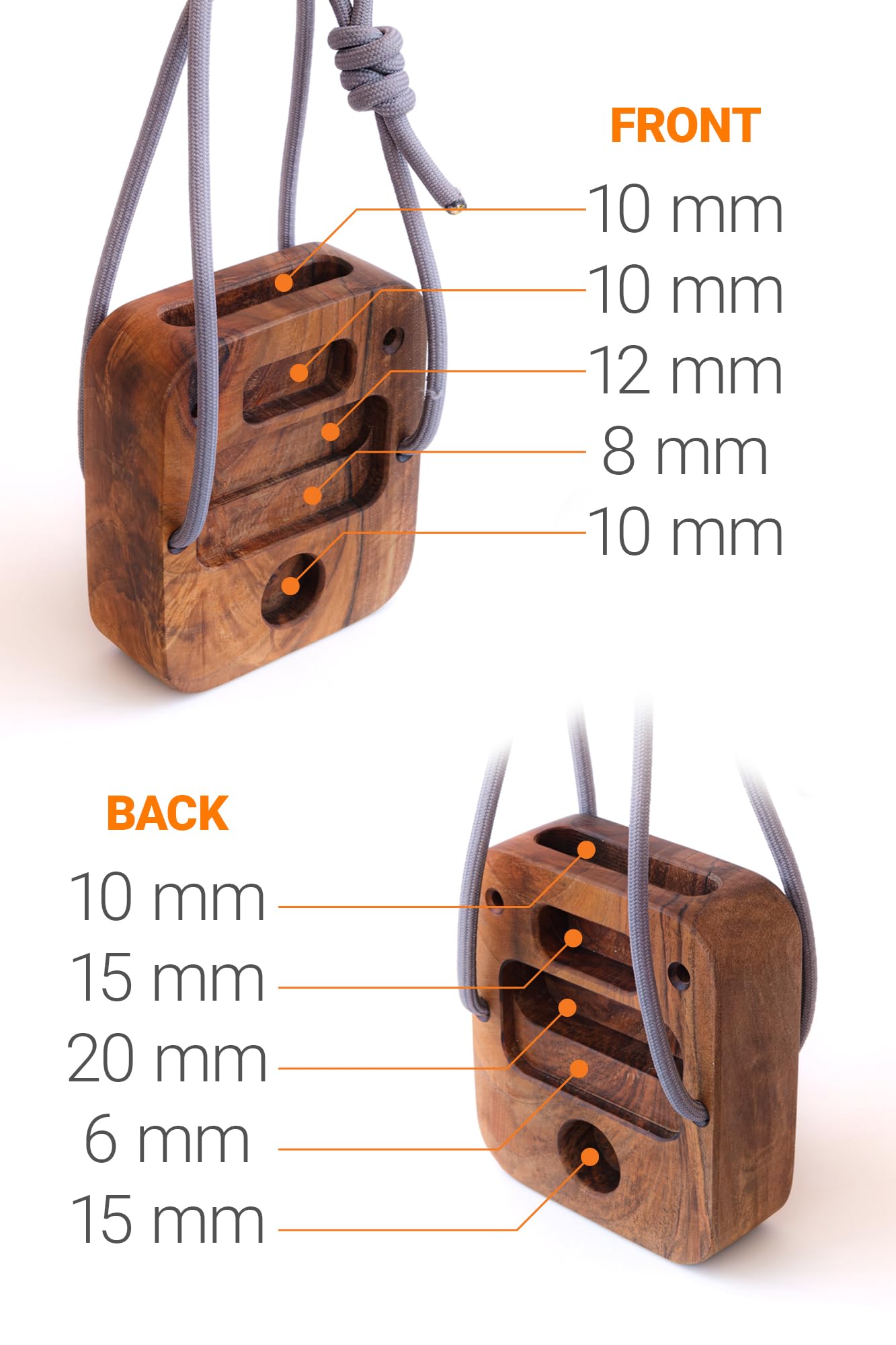 masilas pinch block top view illustrating pinch training advantage