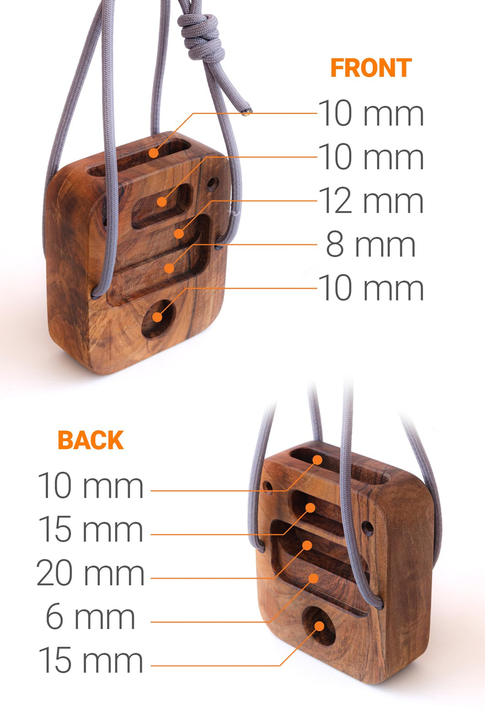 masilas pinch block top view illustrating pinch training advantage
