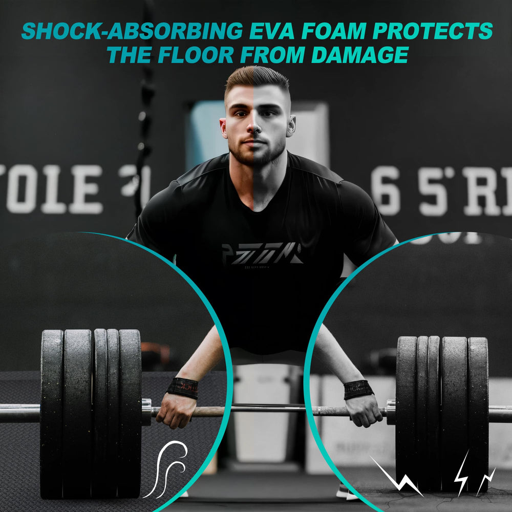 Mat Block close-up of textured surface highlighting enhanced grip for workouts