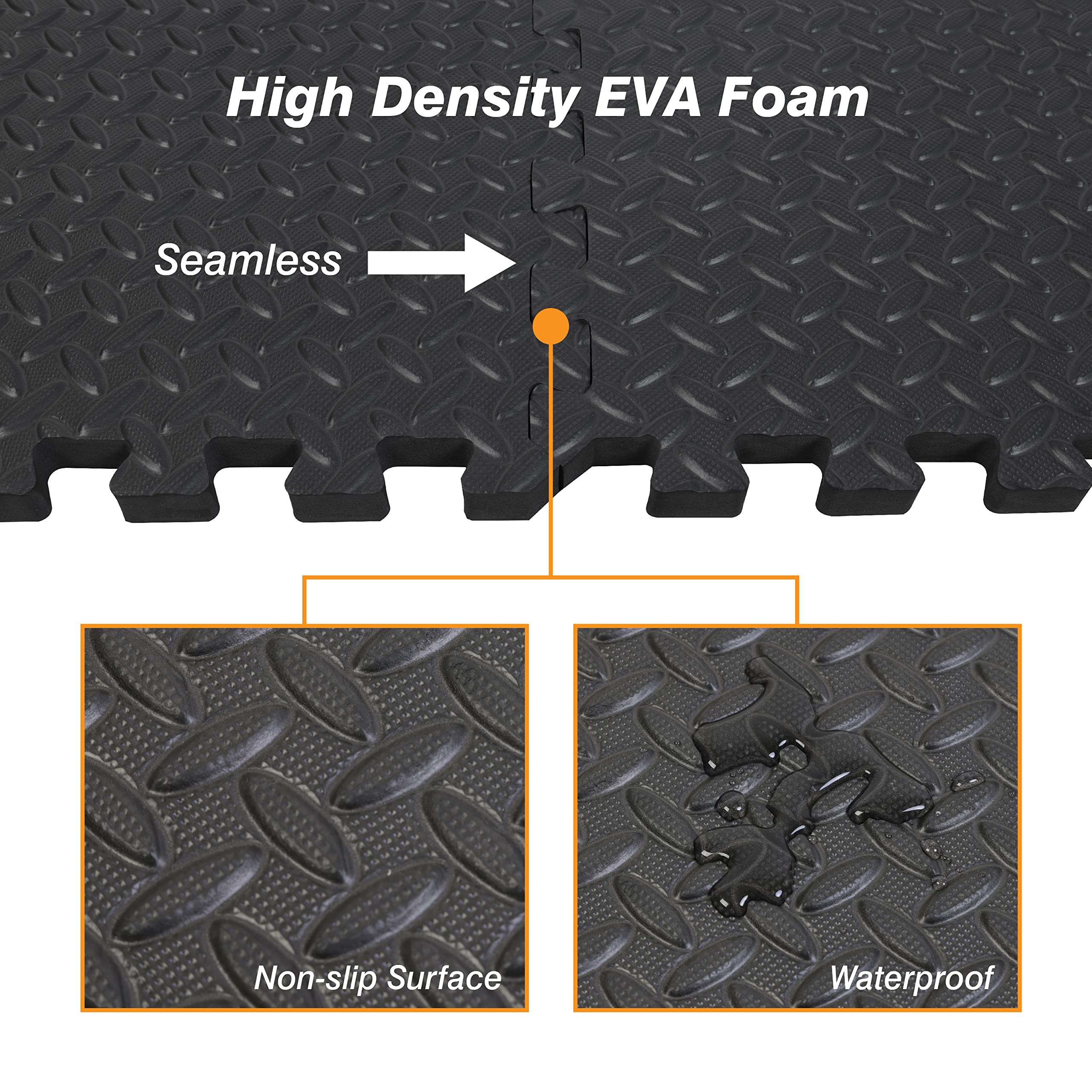 Mat Block under gym equipment demonstrating floor protection and shock absorption
