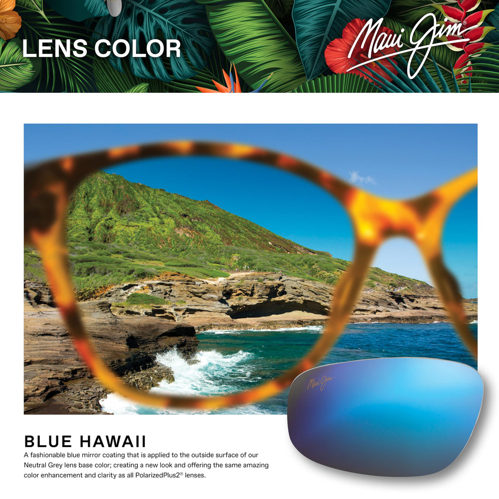 Maui Jim Kaulike on model demonstrating large fit and real-world scale