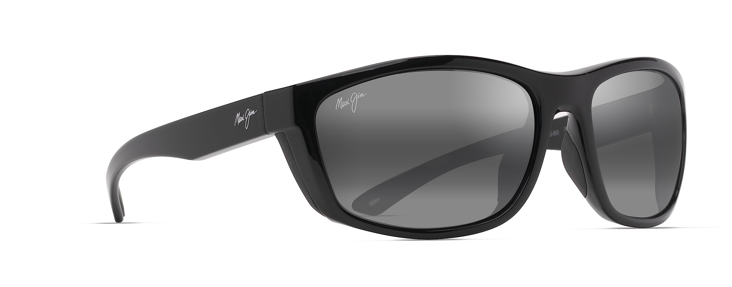 Maui Jim Nuu Landing side profile highlighting wraparound fit and lightweight injected nylon frame