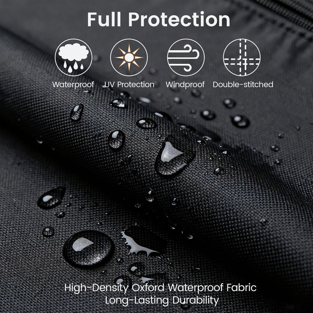 MaWGcowerd Oxford fabric texture closeup showing durable water resistance