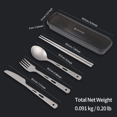 MAXCOOK fork and spoon detail displaying smooth sandblasted finish benefit
