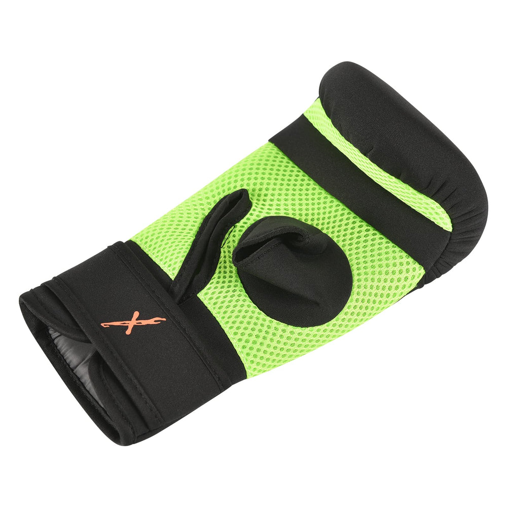 MaxxMMA palm grip detail illustrating padded grip for improved control