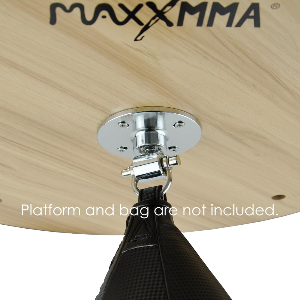 MaxxMMA scale comparison with hand to show compact size and easy handling