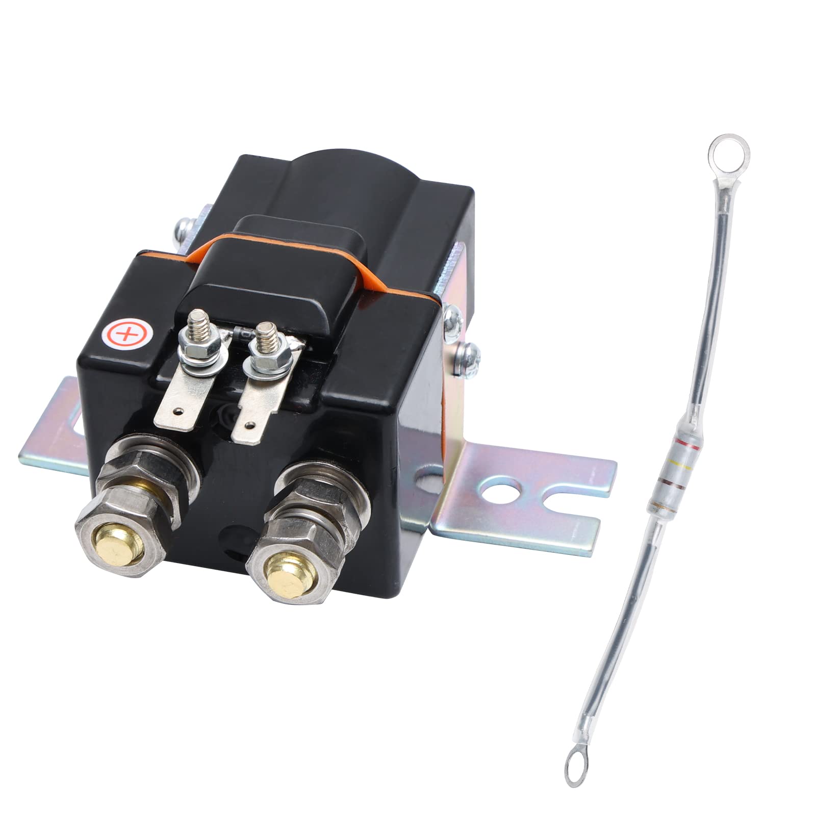 MaySpare solenoid front view showing mounting and terminals for easy replacement