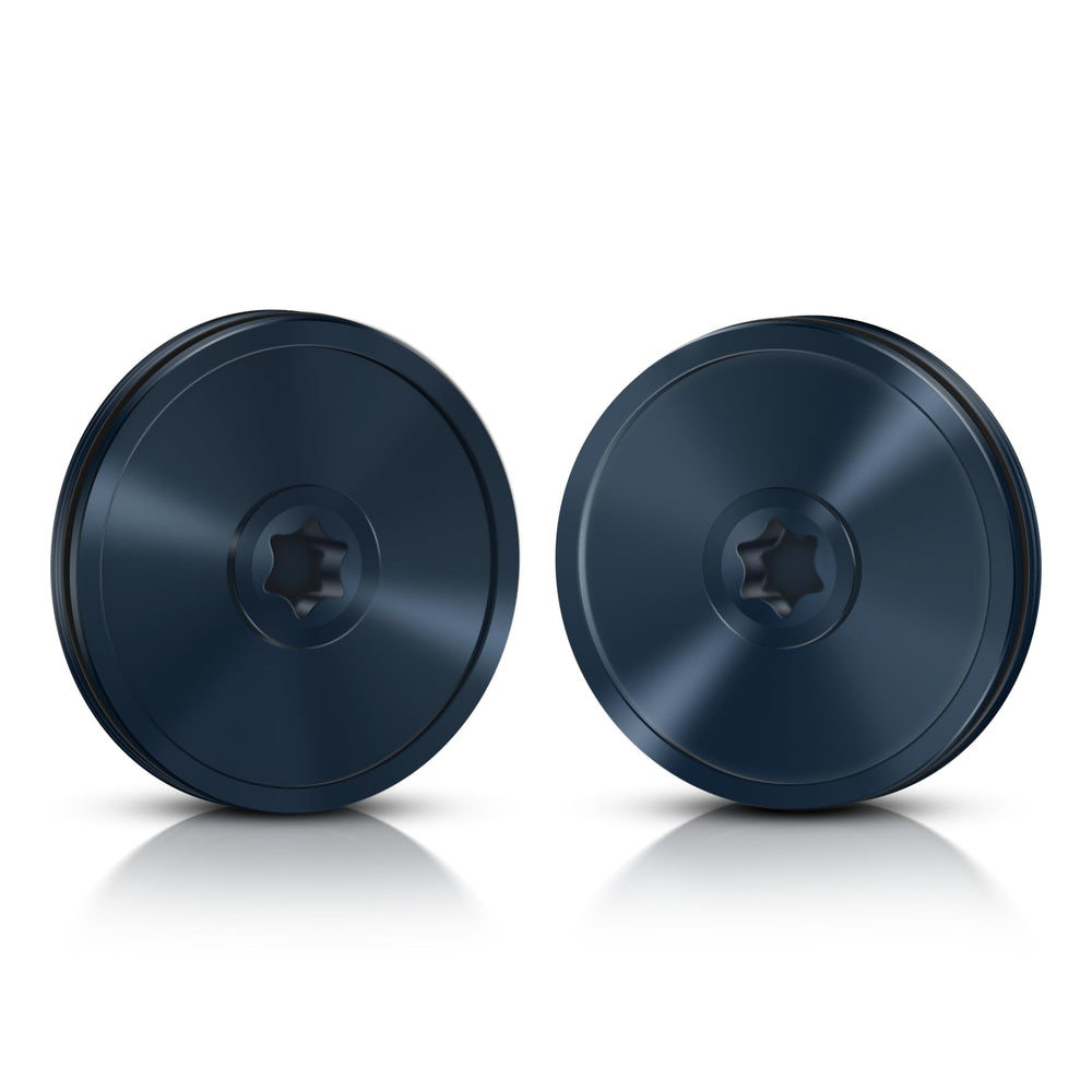Maysun front view of weight blocks showing clean fit and precise machining