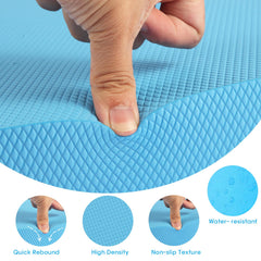 MBKHFLL pad in use during yoga improving balance and core engagement
