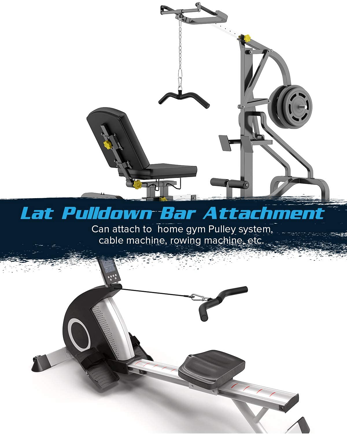 Mbotnee attachment detail showing 360-degree rotatable mount for versatile movements