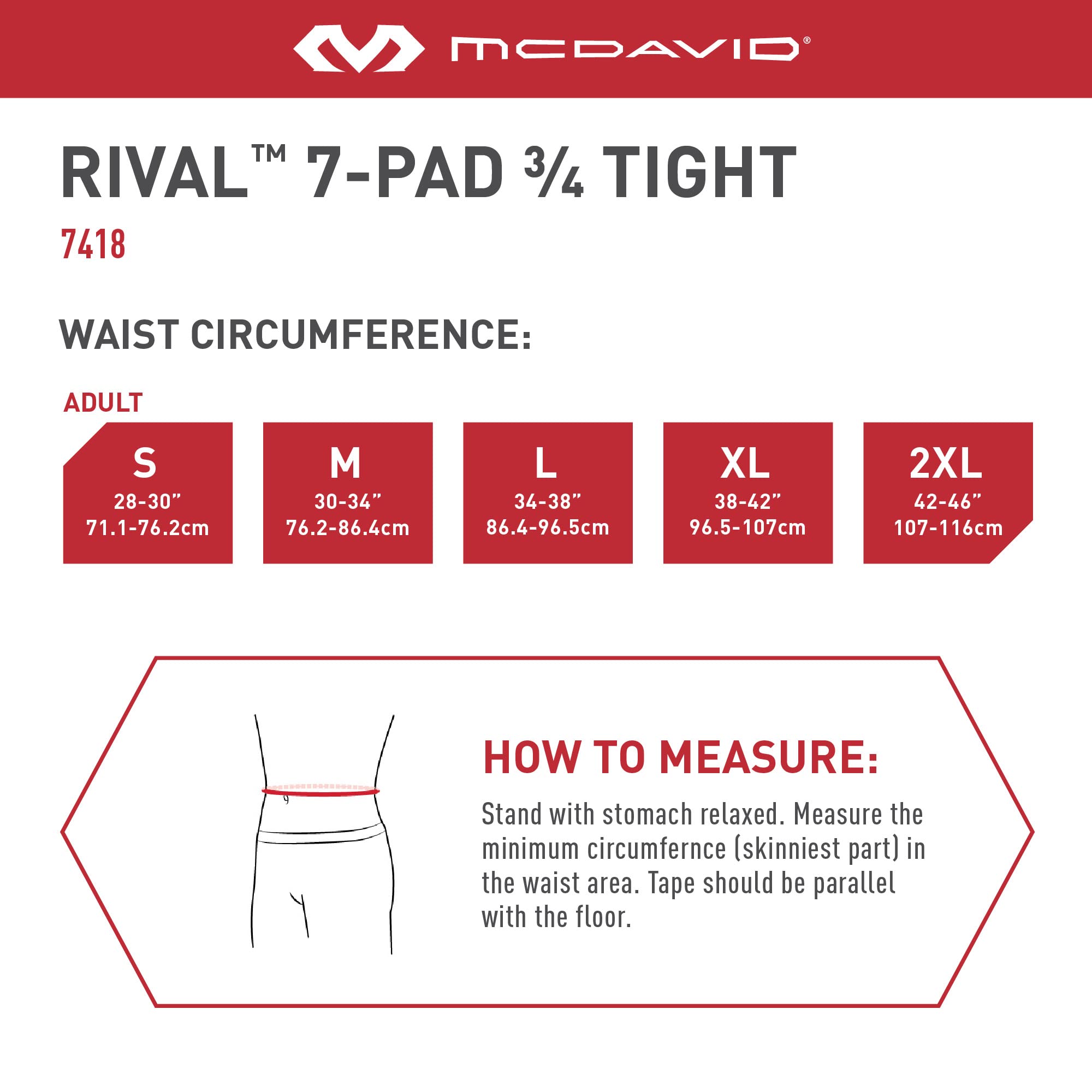 McDavid tailbone pad closeup demonstrating low-profile protection