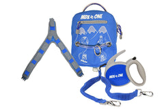 MDXONE backpack pockets open demonstrating on-slope storage convenience