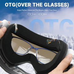 Meeloog inner foam and ventilation showing comfort and anti-fog airflow