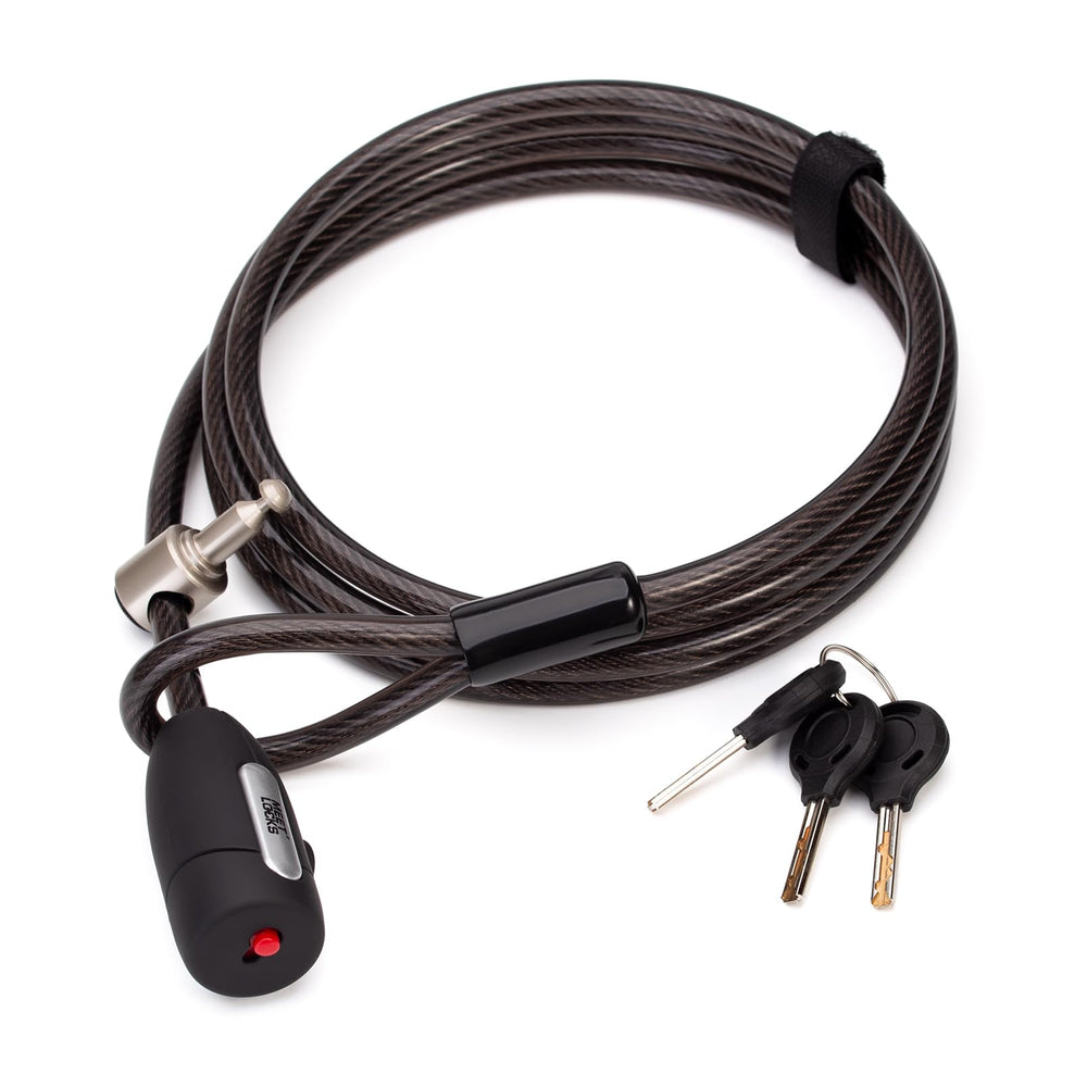 MEETLOCKS black finish texture shot showing low-profile protective coating