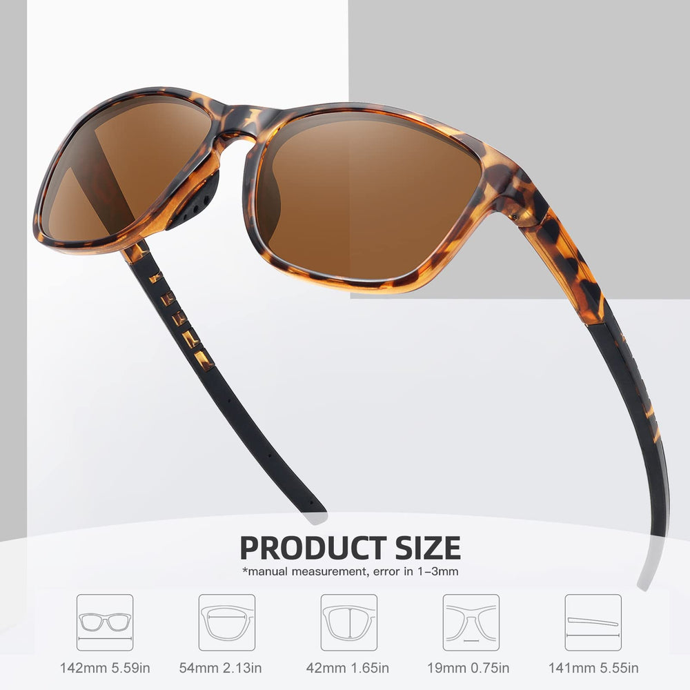 MEETSUN sunglasses worn while running showing stable fit and improved contrast outdoors